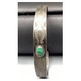 Vintage Sterling Silver Cuff Bracelet