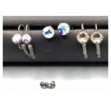 Sterling Silver & Sabika Earrings Lot