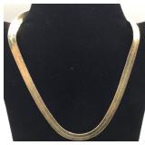 18-Inch Sterling Silver Vermeil Necklace 925 Marke
