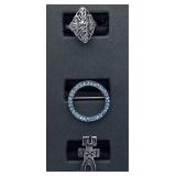 Native American Kachina Pin & Sterling Jewelry