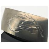 Reed & Barton Pewter Cuff Bracelet USA