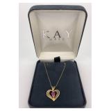 14K Kay Jewelers Gold Necklace 18 ins.