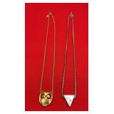 2 Fashion Necklaces- 1 Marked Trifari