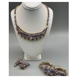 Kramer Gold-Tone Waltztime Alexandrite Set
