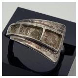 925 Sterling Silver Ring Marked Mexico