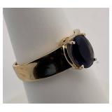 14K Yellow Gold 1.35 Ct Tanzanite Ring 6½
