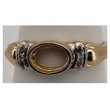 14K Yellow Gold ADL Diamond Ring Mounting