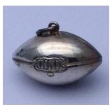 Sterling Silver Football Charm 3.0 Grams