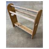 Wood Quilt Rack