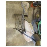 Antique Pedal-Powered Grinding Wheel