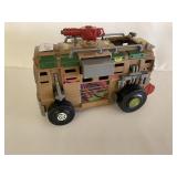 Plastic Bus & Motorcycle Toys