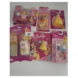 6 Disney Princess Figurines - Still in Packages