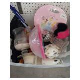 Tote of Miscellaneous Items