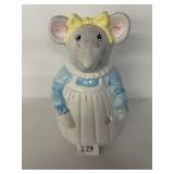 'Miss Mouse' Cookie Jar