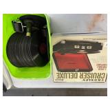 Crosley Turntable & Records
