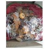 Fall Decorative Wreath with Carrier