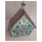 Cottage Cookie Jar