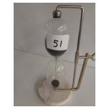 Marble Base Hour Glass