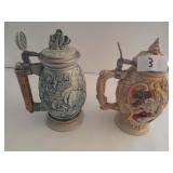 2 Avon Drink Steins