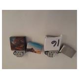 2 Zippo Lighters