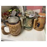 3 Avon Steins
