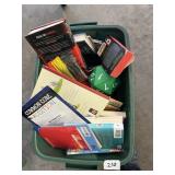 Tote of Miscellaneous Items