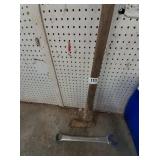 Axe & 1 1/4' Open End & Box End Wrench
