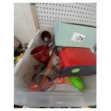 Large Tote of Miscellaneous Items