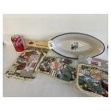 Derby Dish, KY Oven Mitts, & Apron