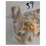 Cherished Teddies Angel on Moon Ornament 2000