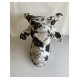 Large Wall Mount Floral Bull Head