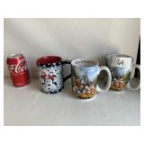 3 Mugs - Disney World, Mom & Dad, and Minnie