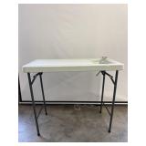 Fold-Up Camper's Table with Sink