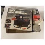 Air Compressor, Oil Filters, & Oil