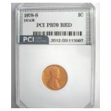 1978-S Cent PR70 DCAM RD LISTS $2150