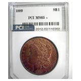 1889 Morgan MS65+ LISTS $475
