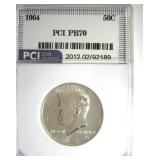 1964 Kennedy PR70 LISTS $2800