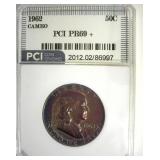 1962 Franklin PR69+ CAM LISTS $850 IN 69 CAM