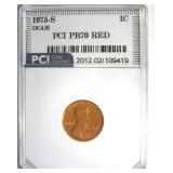 1975-S Cent PCI PR70 DCAM RD