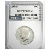 1968-S Kennedy PCI PR70 CAM