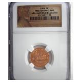 2009 Cent NGC BU Professional Life