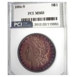 1884-S Morgan MS63 LISTS $45000