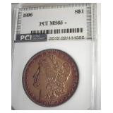 1896 Morgan PCI MS65+