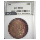 1886 Morgan PCI MS65