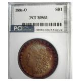 1884-O Morgan PCI MS65 Splendid Color