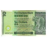 1981 $10 Hong Kong Bank Note