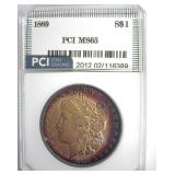 1889 Morgan PCI MS65 Impressive Color