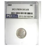 1963 Dime PR70 DCAM LISTS $200 IN 69 DC