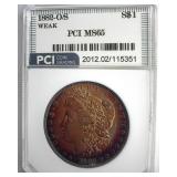 1882-O/S Weak Morgan MS65 LISTS $7250