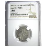 (AH709-713) TB Uljaytu AU58 Ancient Islamic